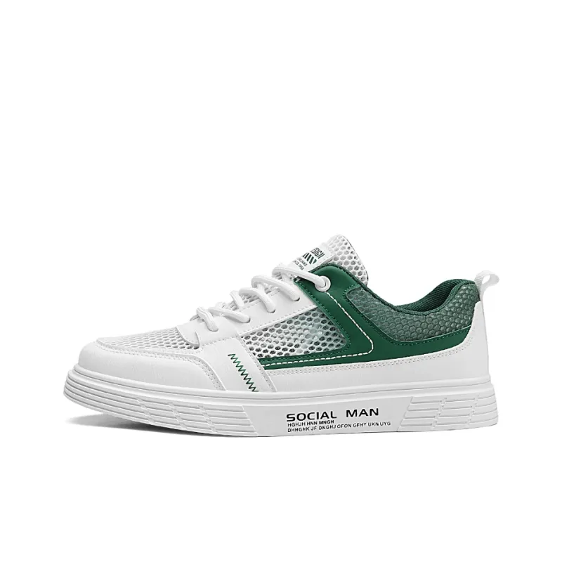 BINGO DUCK Slip Resistant And Breathable Low Top Skateboard Shoes Men's-7