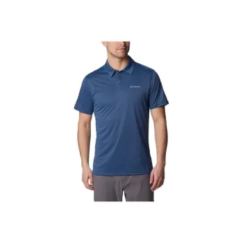 Columbia Polo Shirts Men Blue