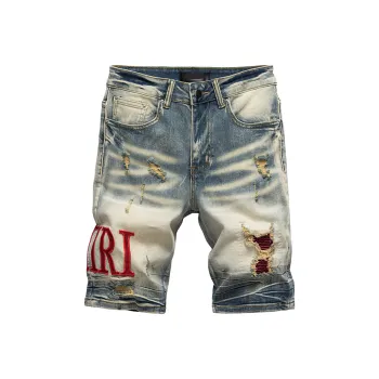 BABUGGE Denim Shorts Unisex Vintage Blue