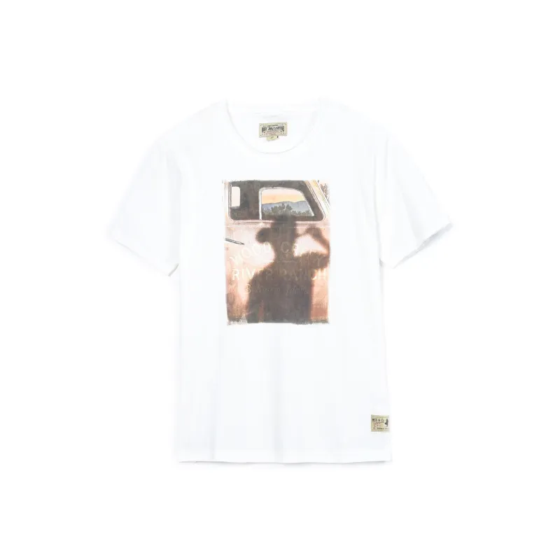 MCS T Shirts Men White 002-0