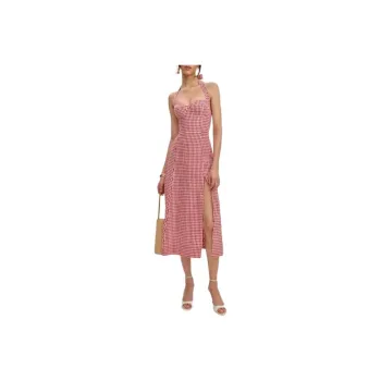 REFORMATION Tala Linen Dress Sleeveless Dress Women's