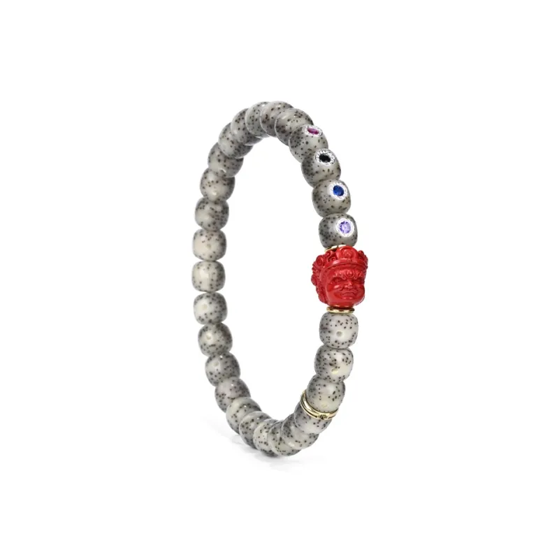Yulan Wenwan Star Moon Bodhi Seeds Bracelets Unisex-1