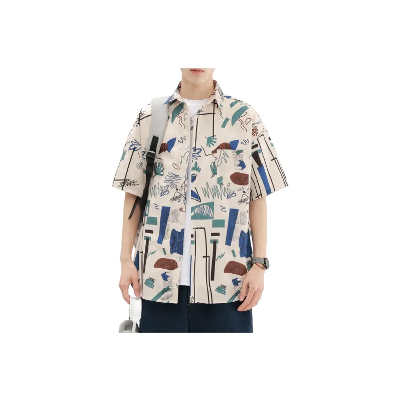F·dragon Shirts Unisex Tahiti Apricot-0