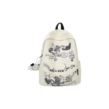 Yalu Nylon Backpack Unisex Multicolor