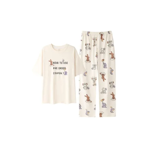 Qiao Ni Tong Pajama Set Women's