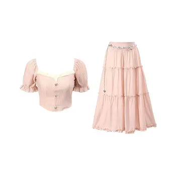 OZVO Two Piece Skirt Sets Women's