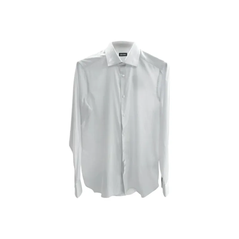 Ermenegildo Zegna Shirts Men Gray-0
