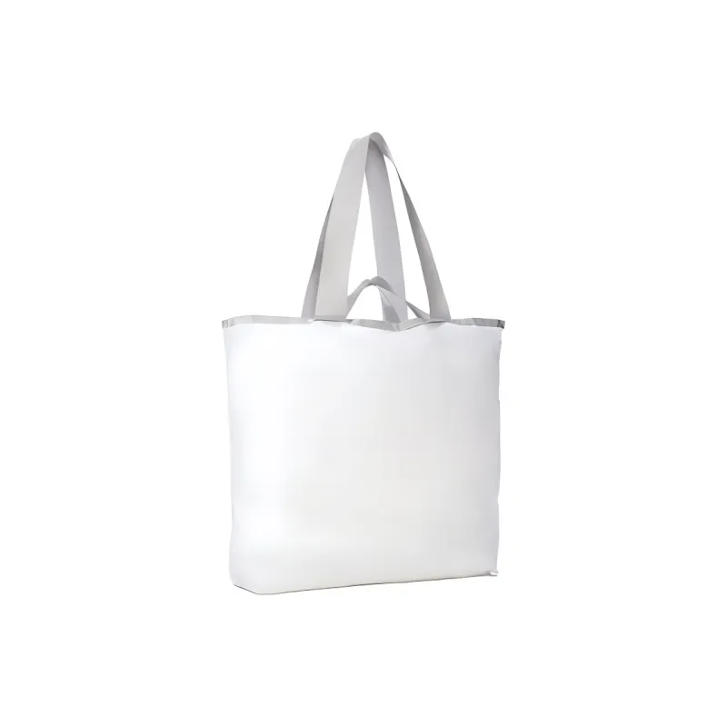 THE NORTH FACE Nylon Tote Bag, Shopping Bag, Shoulder Bag, Handbag Medium Size Unisex White-1