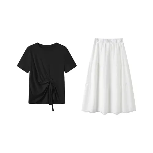 GULIANFEI Two Piece Skirt Sets Women's