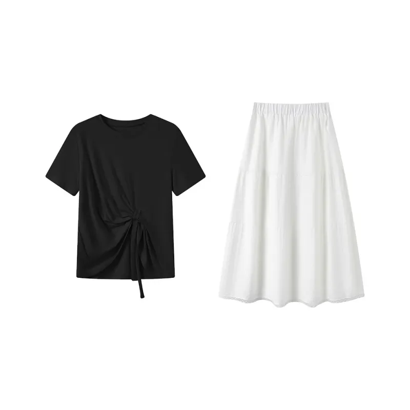GULIANFEI Two Piece Skirt Sets Women's-0