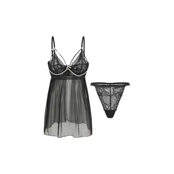 MY BODY Summer Sexy And Ascetic Transparent Gauze Pajamas Women's
