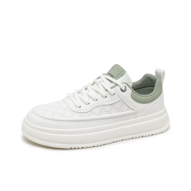 SENGUIBUCK Slip Resistant, Lightweight, And Breathable Low Top Skateboard Shoes Men's-4