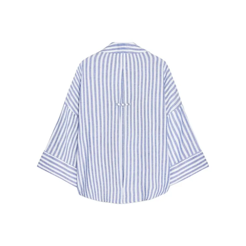 ZARA Shirts Women's Blue/White-1