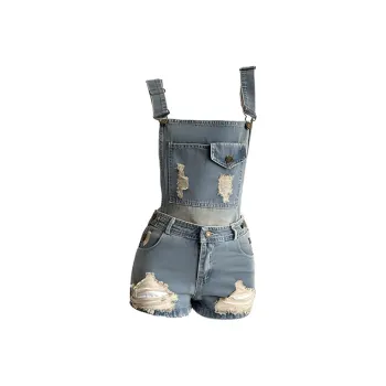 Manekniv Denim Shorts Women's
