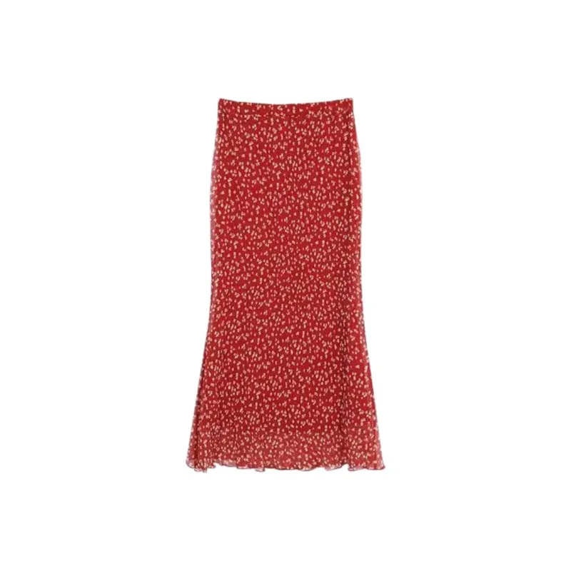 ABCMININ Casual Long Skirt Women's-1