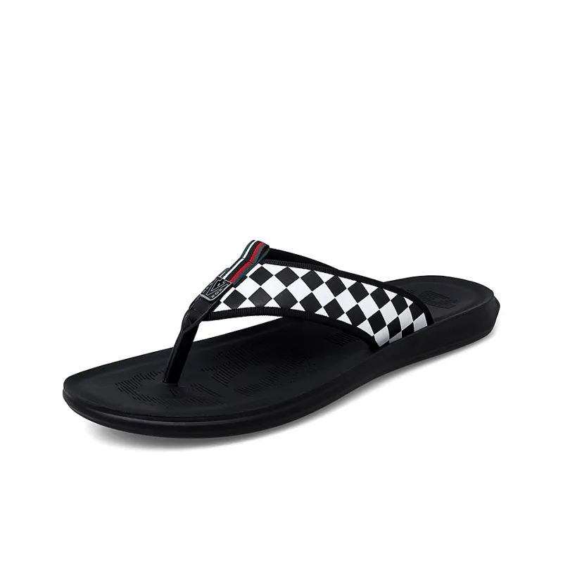 Eminu Rubber Sole Flip Flops Men's-1