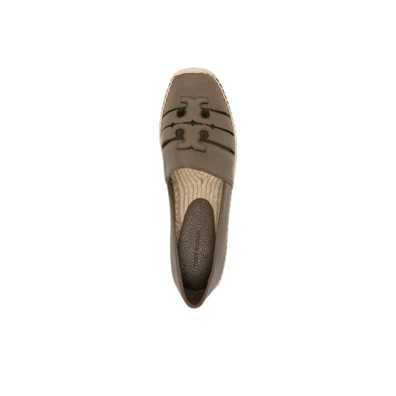 TORY BURCH Ines Espadrilles Women's Dark Umber-4