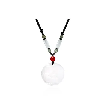 QUIET LOVE Natural Chalcedony Pendants Unisex