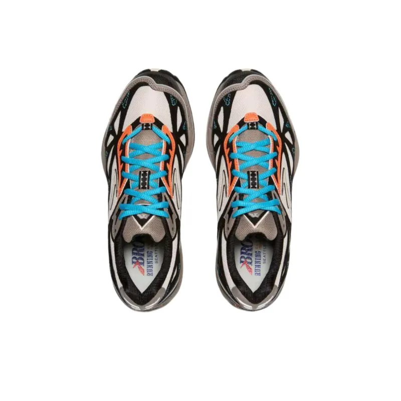 Brooks Cascadia 1 Anti Slip Wear Resistant Low Top Running Shoes Women's Gray Black-1