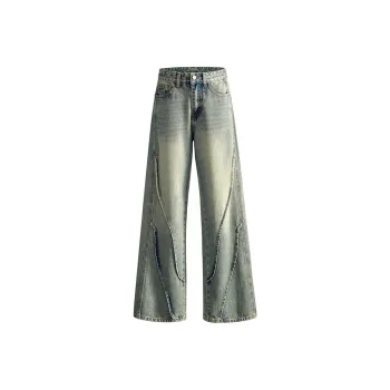 CASAMIA Casual Pants Unisex Yellow Mud