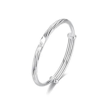 CHAOHONGJI Sterling Silver 990 Bangles Women's