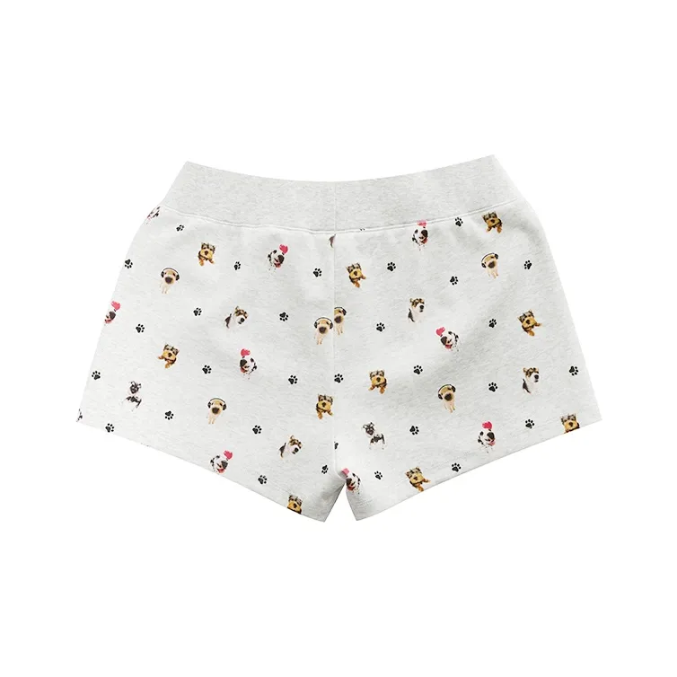 FDR Casual Shorts Women's White Gray-1
