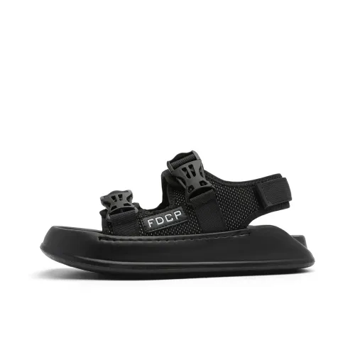 WEISHIBANGWEI Beach Sandals Men's Black