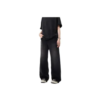 KVIV Jeans Men Washed Black 