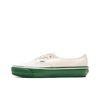 Vans Premium Authentic Anti Slip Wear Resistant Low Top Skateboard Shoes Men's White Green