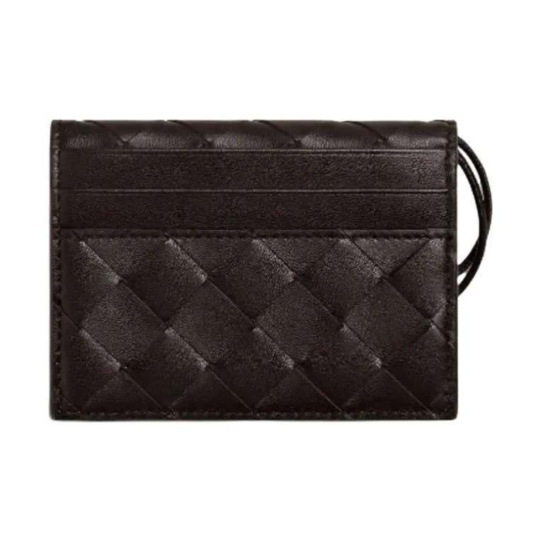 Bottega Veneta Andiamo Series Lambskin Card Holder Women's Candy Color-1