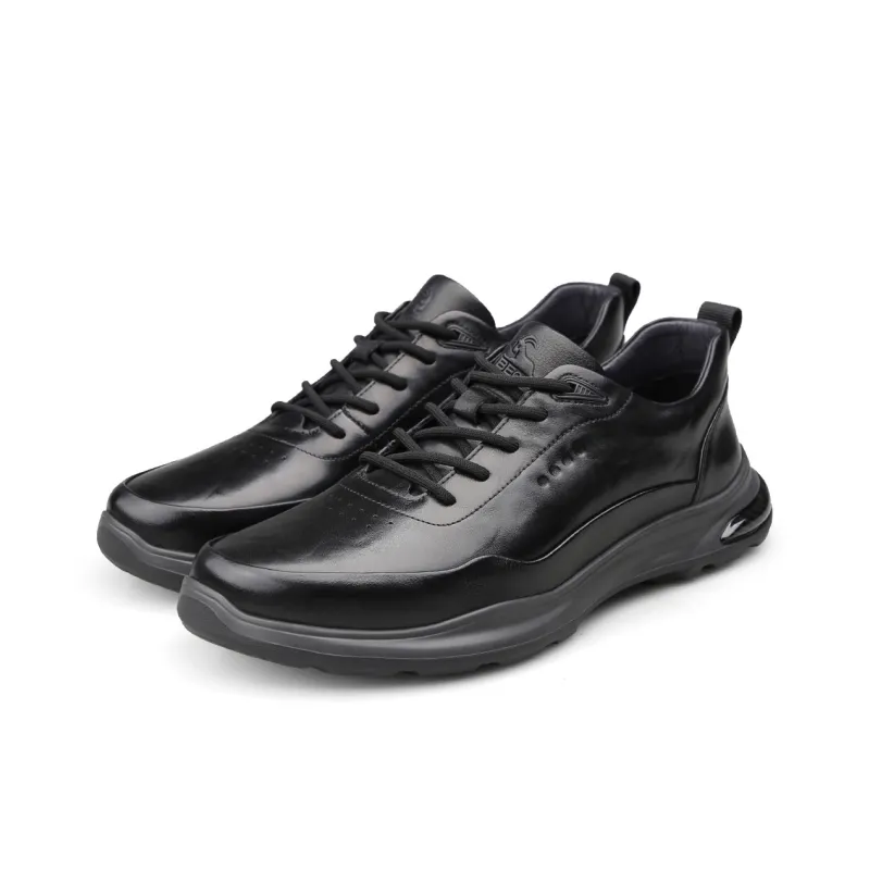 BECK Slip Resistant, Abrasion Resistant, Breathable Coverage Low Top Casual Shoes Unisex Black-2