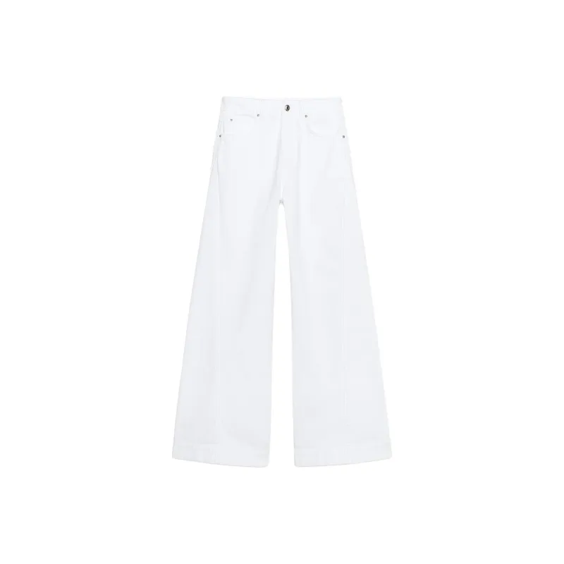 ZARA Jeans Women's White-0