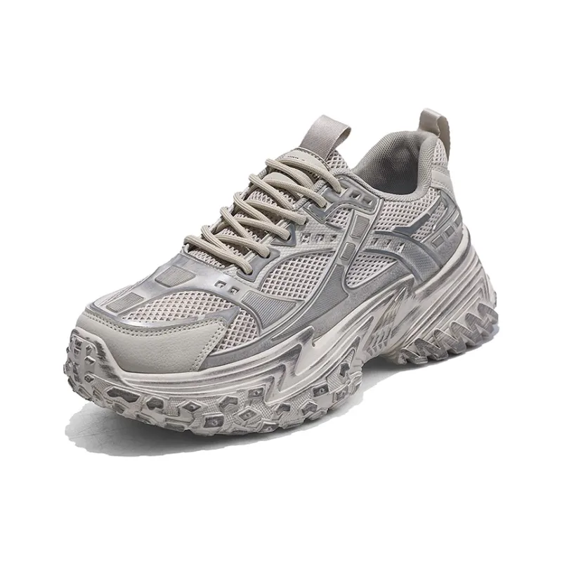 TEXWOOD Slip Resistant Coverage With Impact Resistance Low Top Chunky Sneakers Men's Box-6