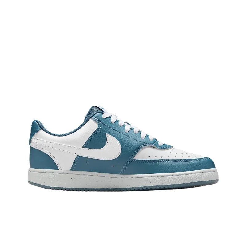 Nike Court Vision Wear resistant And Lightweight Low Top Skateboard Shoes Women's Blue-1