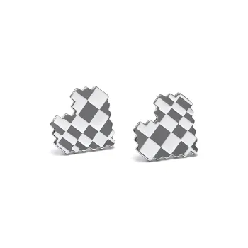 Anxious Titanium Steel Stud Earrings Women's