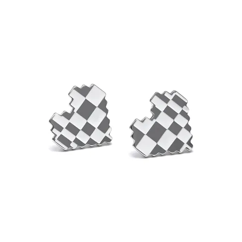 Anxious Titanium Steel Stud Earrings Women's