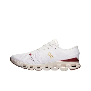 On Cloud X4 Wear resistant And Lightweight Low Top Running Shoes Women's White