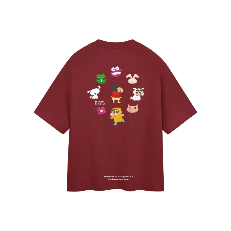 Crayon Shinchan T Shirts Unisex-12