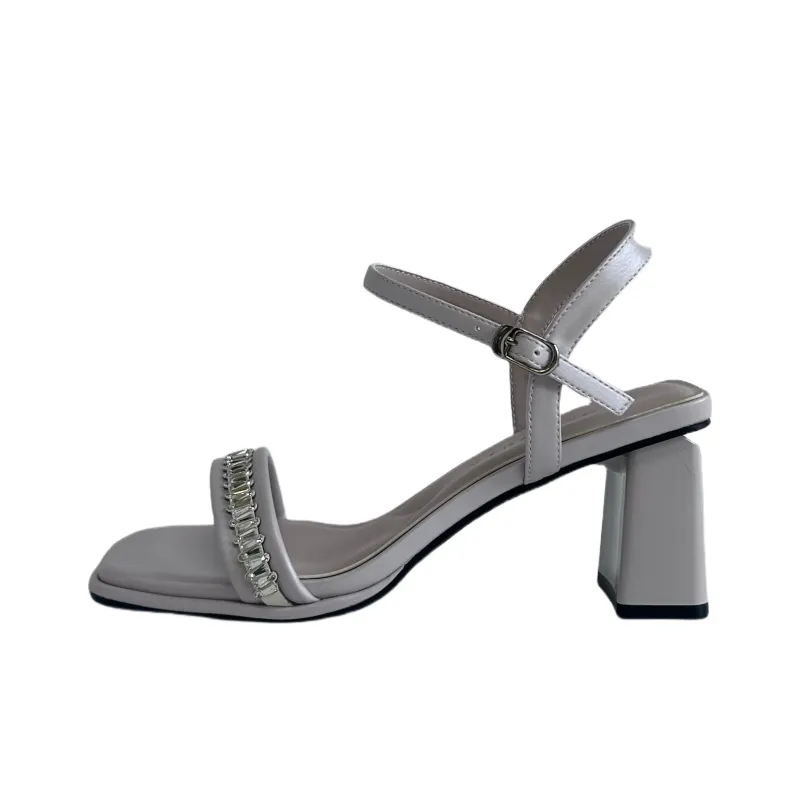 Shoe Lady One Strap Sandals 6.5cm Women's-5