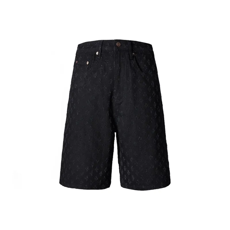 UPXIW Denim Shorts Unisex-8