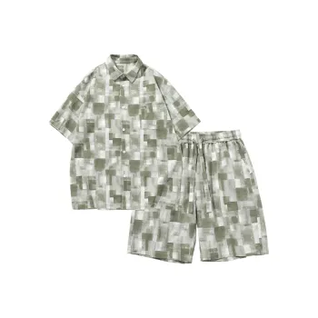 HOKLV Shirt Matching Set Unisex