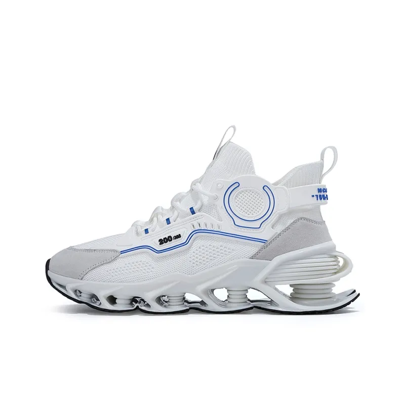 VIDORY ANGEL Height Increasing Abrasion Resistant Breathable Slip Resistant Low Top Casual Shoes Men's-22