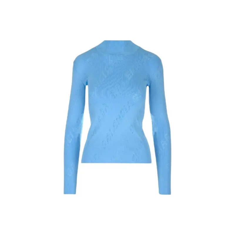 Balenciaga Sweater Women's Blue-0