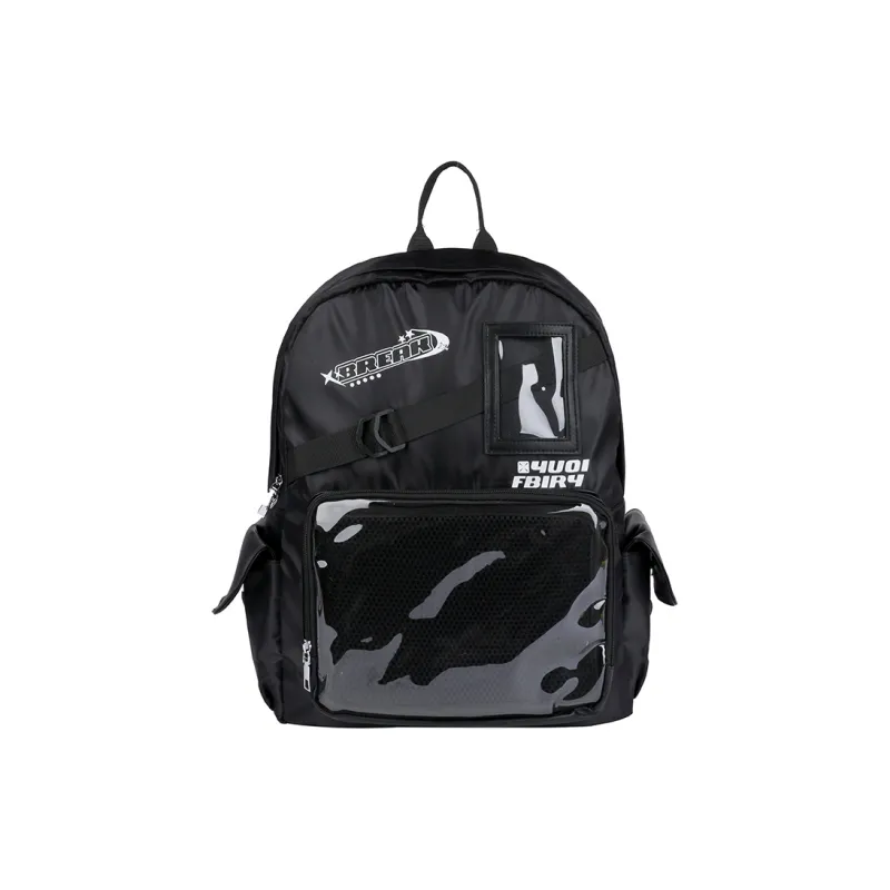 WICKBUEN Nylon Backpack Unisex Multicolor-6