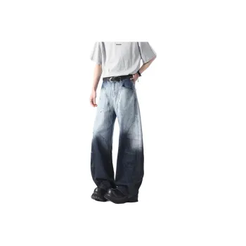 FASTFISH Jeans Unisex Gradient Blue