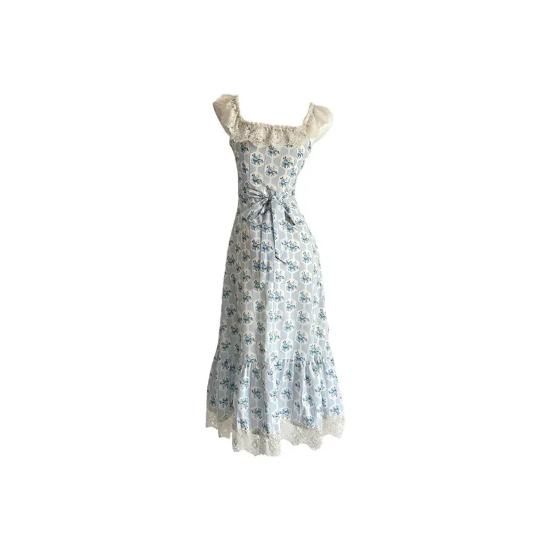 Mu Xiao Xin Short Sleeved Dress Women's-1