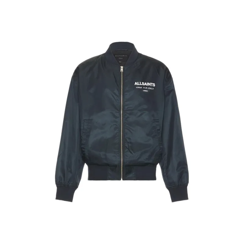 ALLSAINTS Underground Logo Bomber Jacket-0