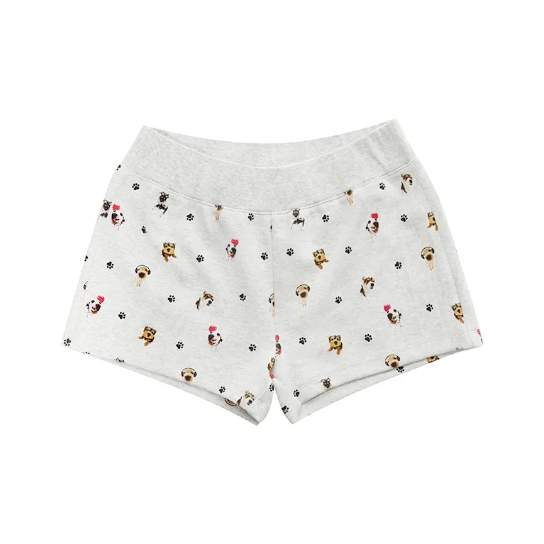 FDR Casual Shorts Women's White Gray-0