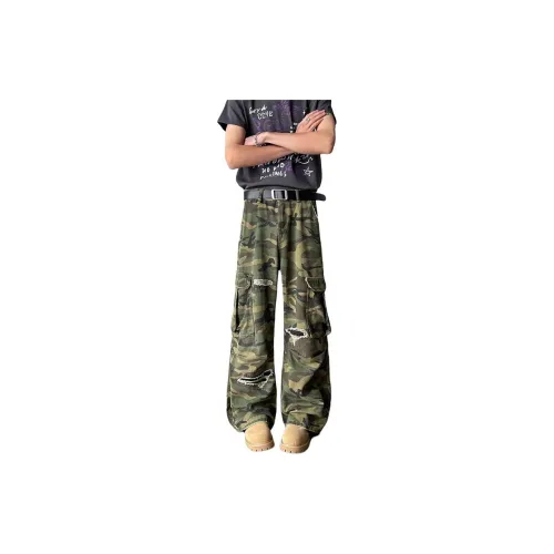 ZYKY Jeans Unisex Camouflage
