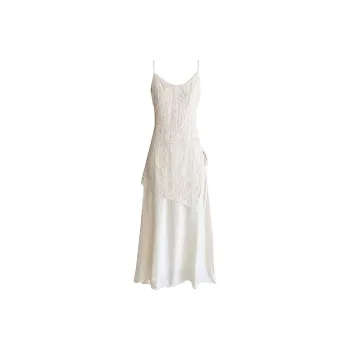 KYKW Slip Dresses Women's Apricot
